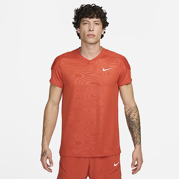 Nike Naranja Tenis Camisetas de manga corta. Nike ES